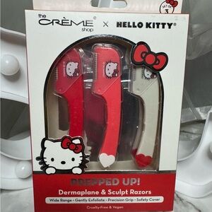 Hello Kitty Dermaplane & Sculpt Razors Set